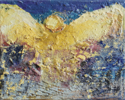 Angels Presence I, 20x20 cm, oil/canvas