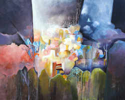 The Angel`s Island II, 70x100 cm, acrylic/canvas